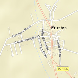 Erustes Street Map