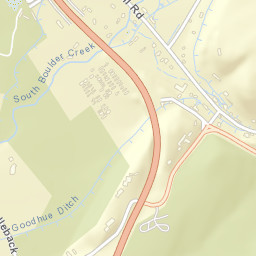 Marshall Colorado Street Map