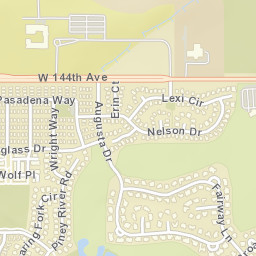 14312-14398 Mission Way, Broomfield, CO Street Map