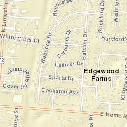 Greenlawn Village Ohio Street Map