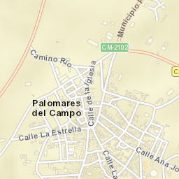 Palomares del Campo Street Map