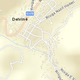 Delvinë Street Map