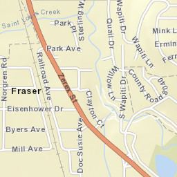Fraser Street Map