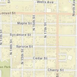 1301-1323 North 18th Street Quincy IL Street Map