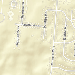 Olympic Hills Ohio Street Map