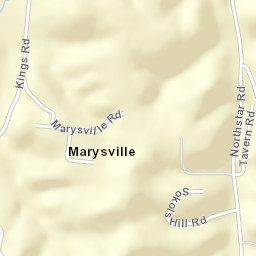 Marysville Ohio Street Map