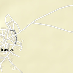 Ciruelos Street Map