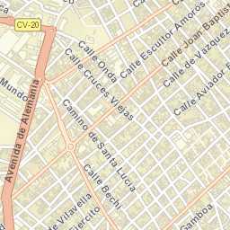 Vila-real Street Map