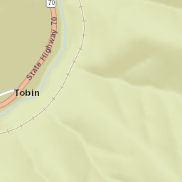 Tobin California Street Map