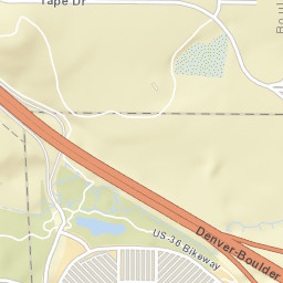 Denver Boulder Turnpike Broomfield Street Map