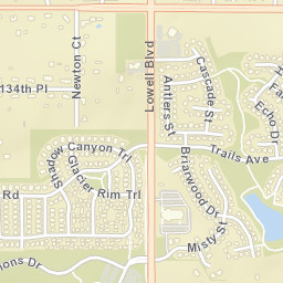 Sunnyslope Estates Colorado Street Map