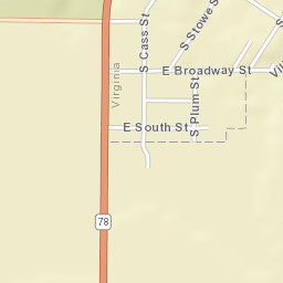 637-699 South Main Street, Virginia, IL Street Map