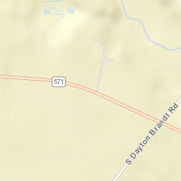 Brown Ohio Street Map