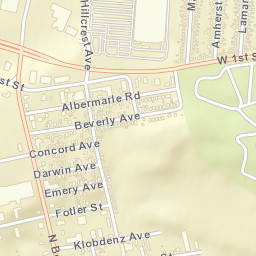 Snyder Terrace Ohio Street Map