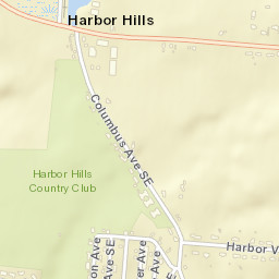 Harbor Hills Ohio Street Map