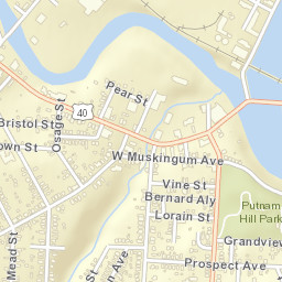 305 Linden Avenue, Zanesville, OH 43701 Street Map