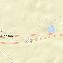 Brighton Ohio Street Map