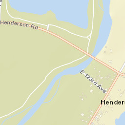 Henderson Colorado Street Map