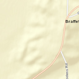 Braffetsville Ohio Street Map