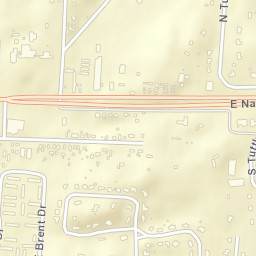 Meadow Lane Ohio Street Map