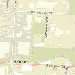 Bannon Ohio Street Map