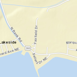 Lakeside Ohio Street Map