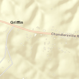 Griffin Ohio Street Map