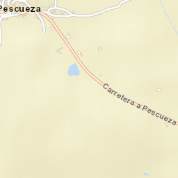 Pescueza Street Map