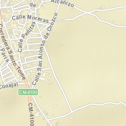 Oropesa Street Map
