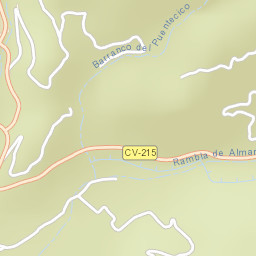 Algimia de Almonacid Street Map