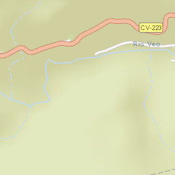 Alcudia de Veo Street Map