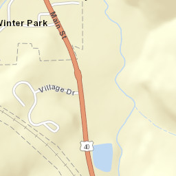 Hideaway Park Colorado Street Map