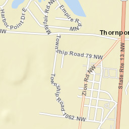 Thornport Ohio Street Map