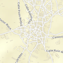 Lagartera Street Map