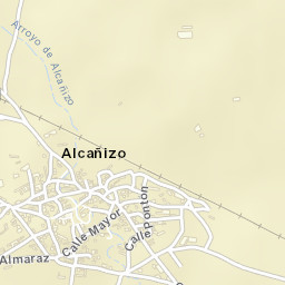 Alcañizo Street Map