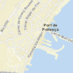 Port de Pollença Street Map