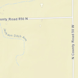 8124-8498 North 50 West, Fortville, IN Street Map