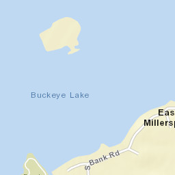 East Millersport Ohio Street Map