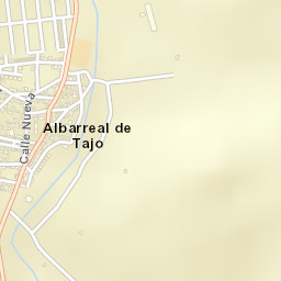 Albarreal de Tajo Street Map