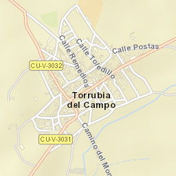 Torrubia del Campo Street Map