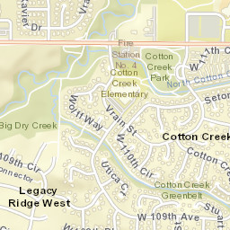 4226-4264 West 112th Avenue, Westminster Street Map