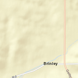 Brinley Ohio Street Map
