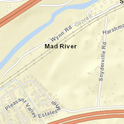 Snyderville Ohio Street Map