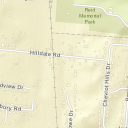Southridge Ohio Street Map