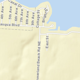 Summerland Beach Ohio Street Map