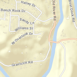 South Zanesville Ohio Street Map