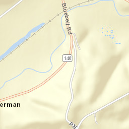 Bluebell Ohio Street Map