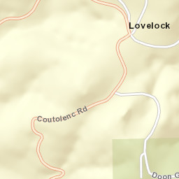 Lovelock California Street Map