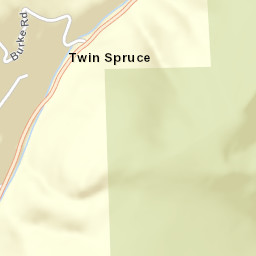 Twin Spruce Colorado Street Map