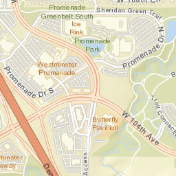 Promenade Drive North, Westminster, CO Street Map